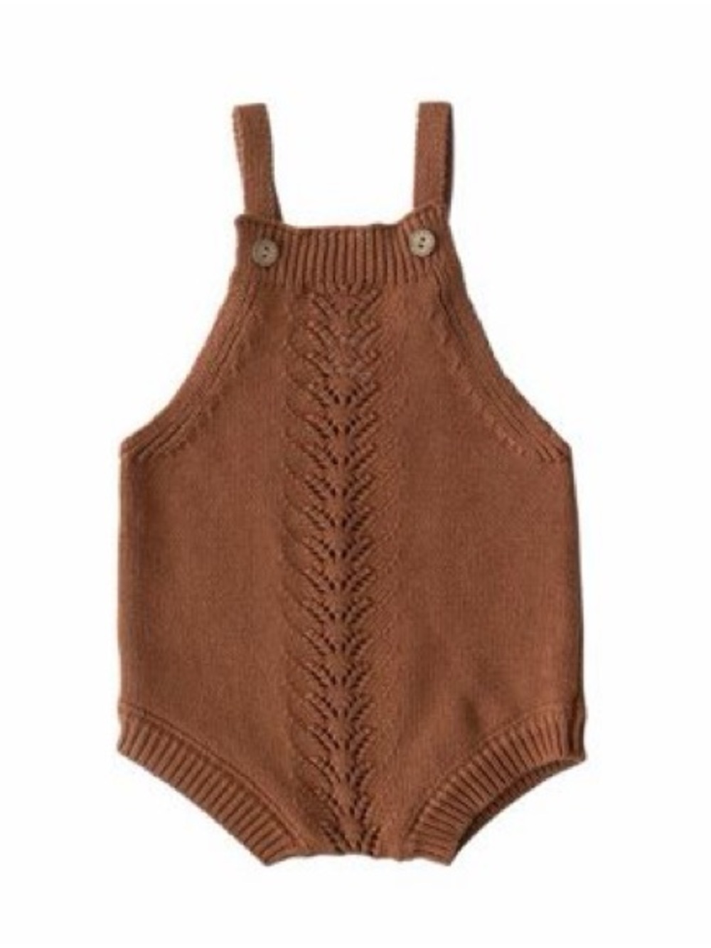 Mebie Baby Knit Romper